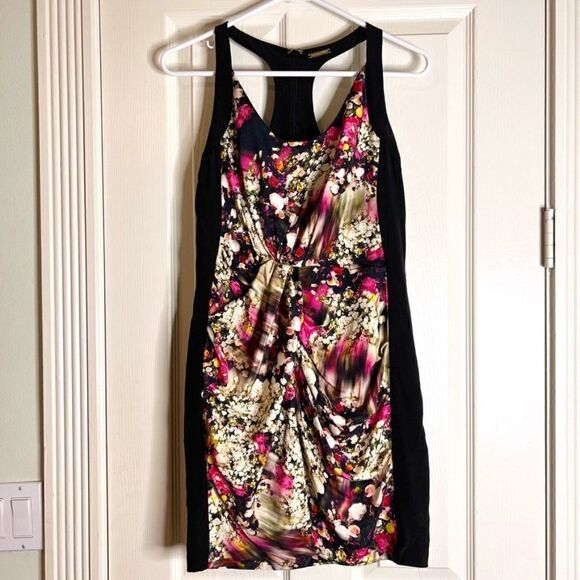 Rebecca Minkoff Floral Racer Back Dress - Picture 1 of 8